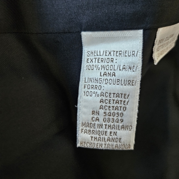 Jones New York 100% Wool Womens Jacket Sz 12P - Picture 3 of 6